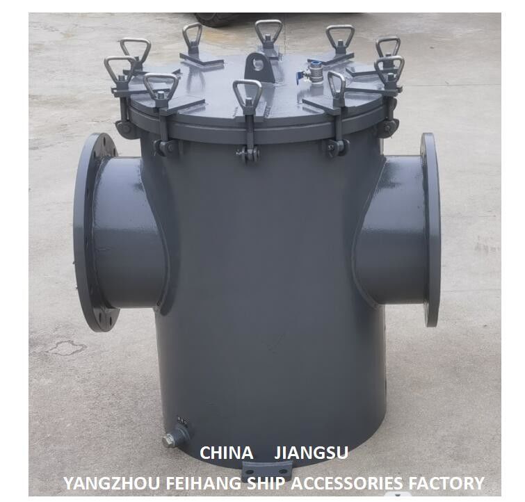 (Rubber Lined) Suction Coarse Water Filter AS350 CB/T497-2012 Marine Sea Water Filter