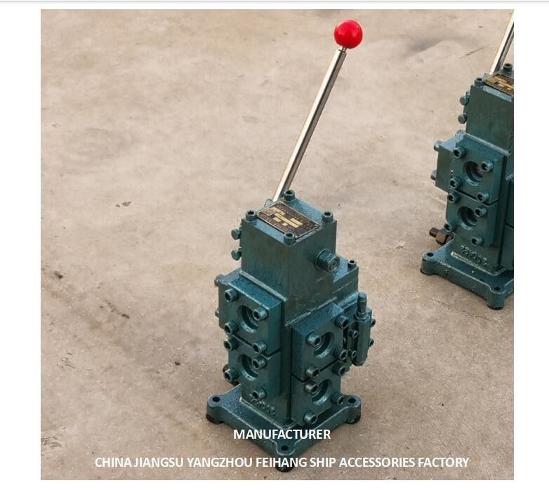 MANUAL PROPORTIONAL FLOW CONTROL BLOCK FOR SHIPS CSBF-G25 HYDRAULIC CONTROL VALVE BLOCK