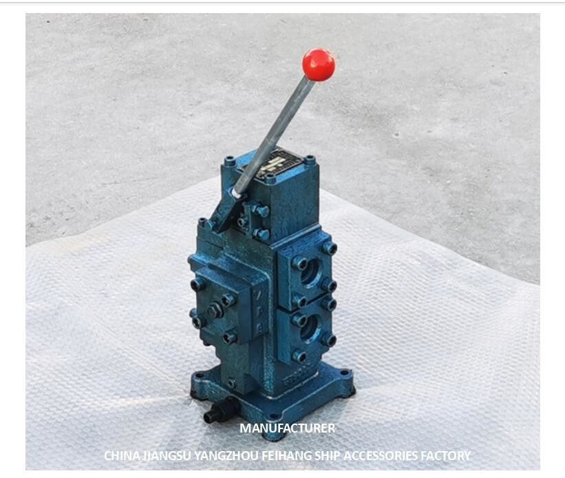 MANUAL PROPORTIONAL FLOW CONTROL BLOCK FOR SHIPS CSBF-G25 HYDRAULIC CONTROL VALVE BLOCK