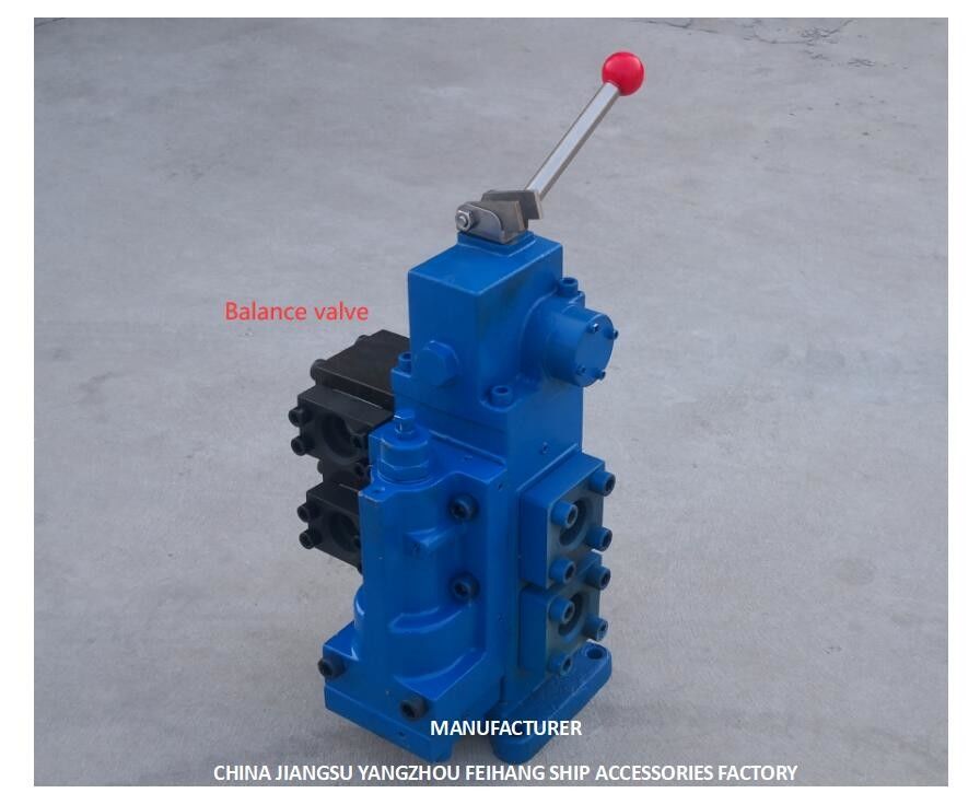 Manual Proportional Flow Control Block For Ships With Balancing Valve Group 35sfre-My25-H3