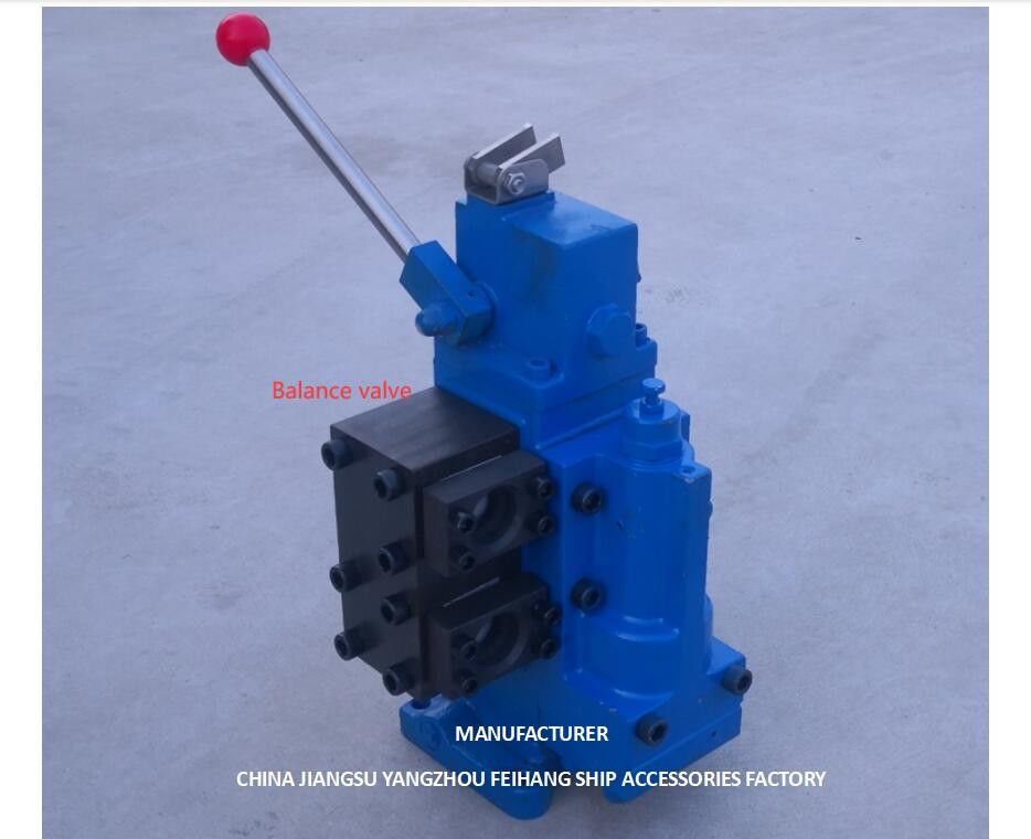 Manual Proportional Flow Control Block For Ships With Balancing Valve Group 35sfre-My25-H3