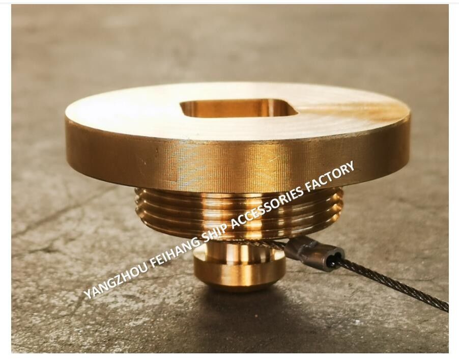 Sounding Pipe Fittings Sounding Cap For Sounding Pipe Head  Material Copper Connection Type Thread
