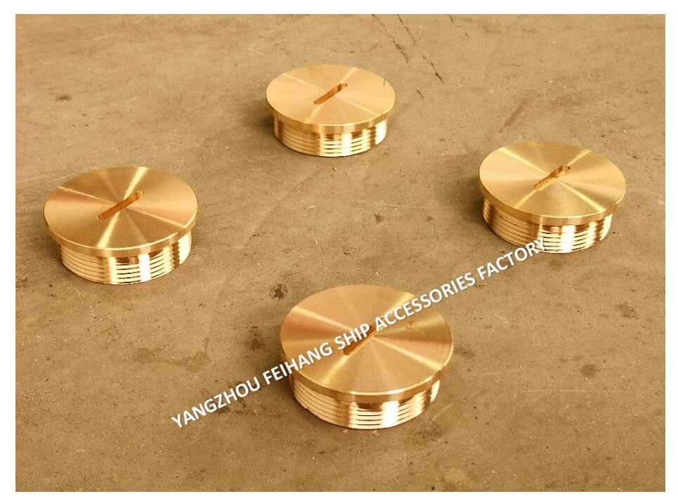 Sounding Pipe Fittings Sounding Cap For Sounding Pipe Head  Material Copper Connection Type Thread