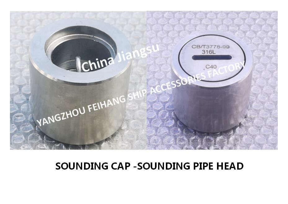 Stainless Steel Sounding Pipe Head Measuring Pipe Head Sounding Injection Head Model C50 Cb/T3778-99