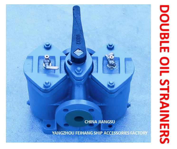 Duplex Oil Strainers Oil Separator Outlet Dual Low Pressure Crude Oil Filter AS32-0.25/0.16 CB/T425-94