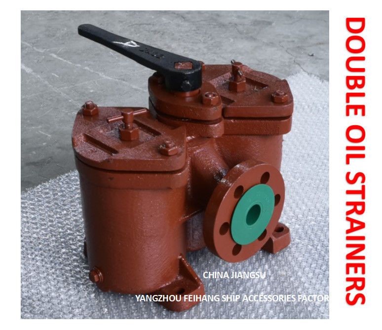 Duplex Oil Strainers Oil Separator Outlet Dual Low Pressure Crude Oil Filter AS32-0.25/0.16 CB/T425-94
