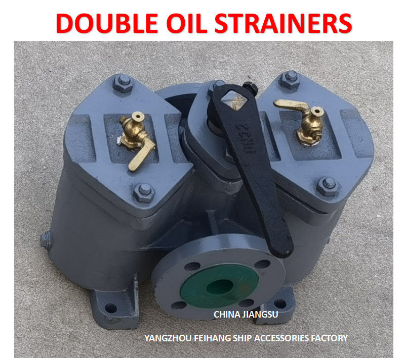 Fuel Separator Outlet Low Pressure Dual Crude Oil Filter AS32-0.40/0.22 Cb/T425-94 Duplex Oil Filters