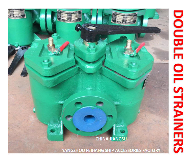 Diesel Oil Separator Imported Marine Dual Oil Filter AS4032-0.16/0.09 Cb/T425-94 Body cast iron filter cartridge stainle