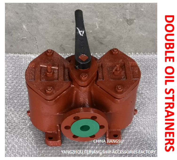 Diesel Oil Separator Imported Marine Dual Oil Filter AS4032-0.16/0.09 Cb/T425-94 Body cast iron filter cartridge stainle