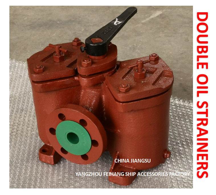 Fuel Separator Outlet Low Pressure Dual Crude Oil Filter AS32-0.40/0.22 Cb/T425-94 Duplex Oil Filters