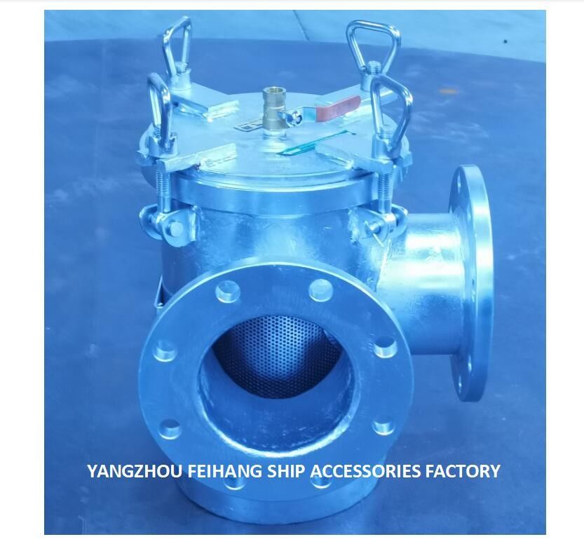 Marine Right Angle Sea Water Filter BLS100 CB/T497-2012 FH-BLS100A CB/T497-94