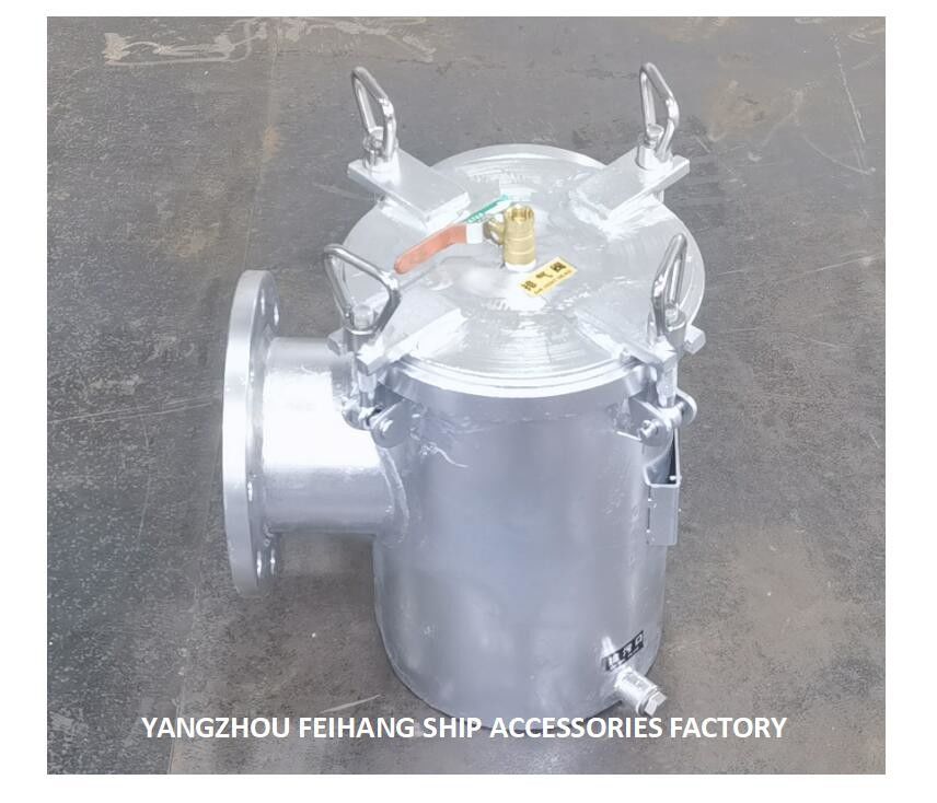 Right Angle Seawater Filter For Freshwater Pump Inlet Model BR100 CB/T497-2012