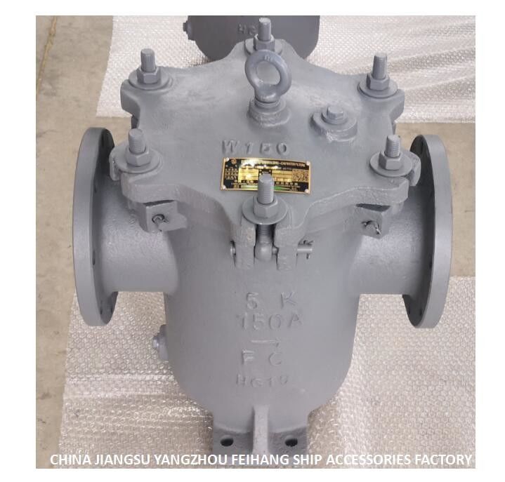 Left Type Right Angle Barrel Type Seawater Filter Can Water Strainers 5K-150A LA-TypeJIS F7121 5k-150a