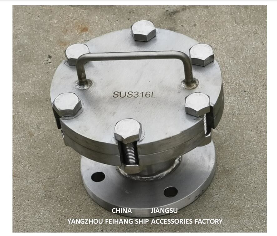 Stainless Steel Sewage Discharge Joint , Stainless Steel Oil Sewage International Shore Connection AS10065 CB/T3657-94