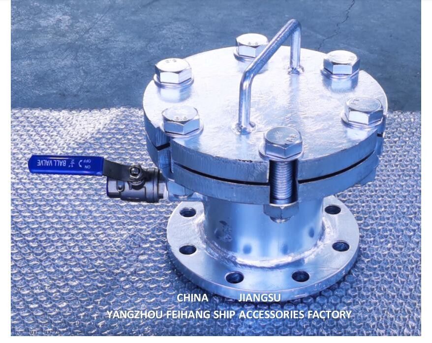 Oil Sewage International Shore Connection AS6100 CB/T3657-94 Sewage Discharge Connection With Exhaust Valve