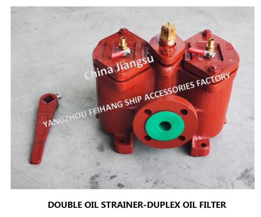 Double Oil Filter For Oil Separator Outlet Model:AS4032-0.25/0.16 CB/T425-94 double oil filter