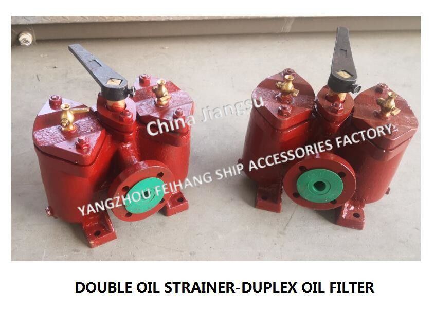 Double Oil Filter For Oil Separator Outlet Model:AS4032-0.25/0.16 CB/T425-94 double oil filter