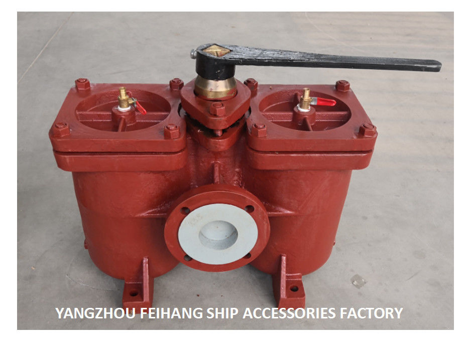 AS4065-0.75/0.26 Cb/T425 Double oil strainers For Oil separator outlet Body Cast Iron Filter Cartridge Stainless
