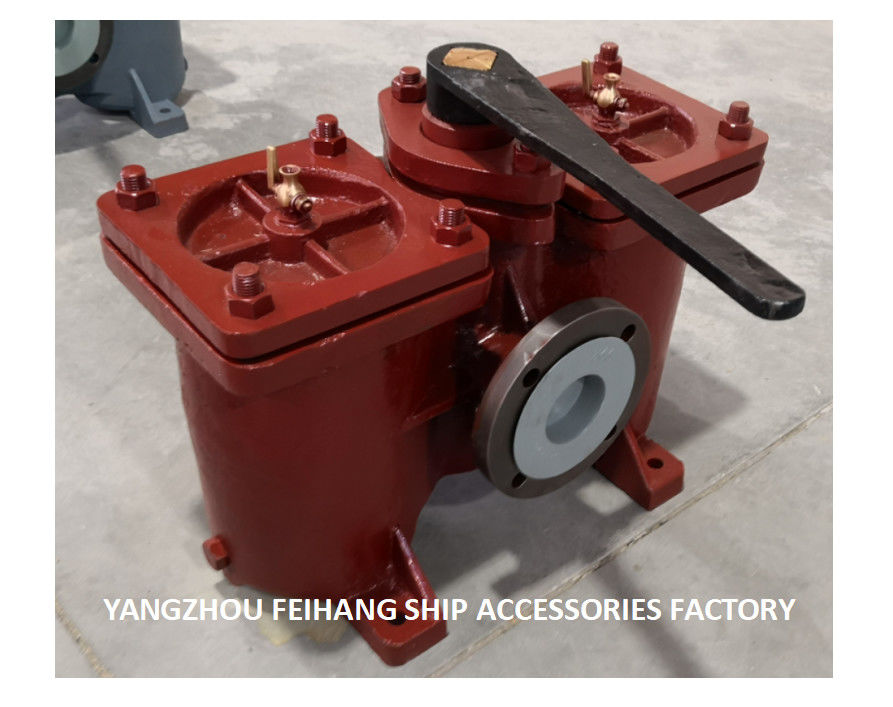 AS4065-0.75/0.26 Cb/T425 Double oil strainers For Oil separator outlet Body Cast Iron Filter Cartridge Stainless