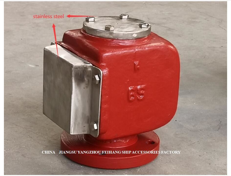 Oil Tank Ventilation Cap - Oil Tank Air Pipe Head (With Fire Screen And Stainless Steel Side Cover) DS65QT Cb/T3594-1994