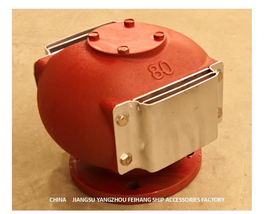 Marine Air Pipe Head Air Pipe Head For Ballast Tank Model:ES80QT CB/T3594-94
