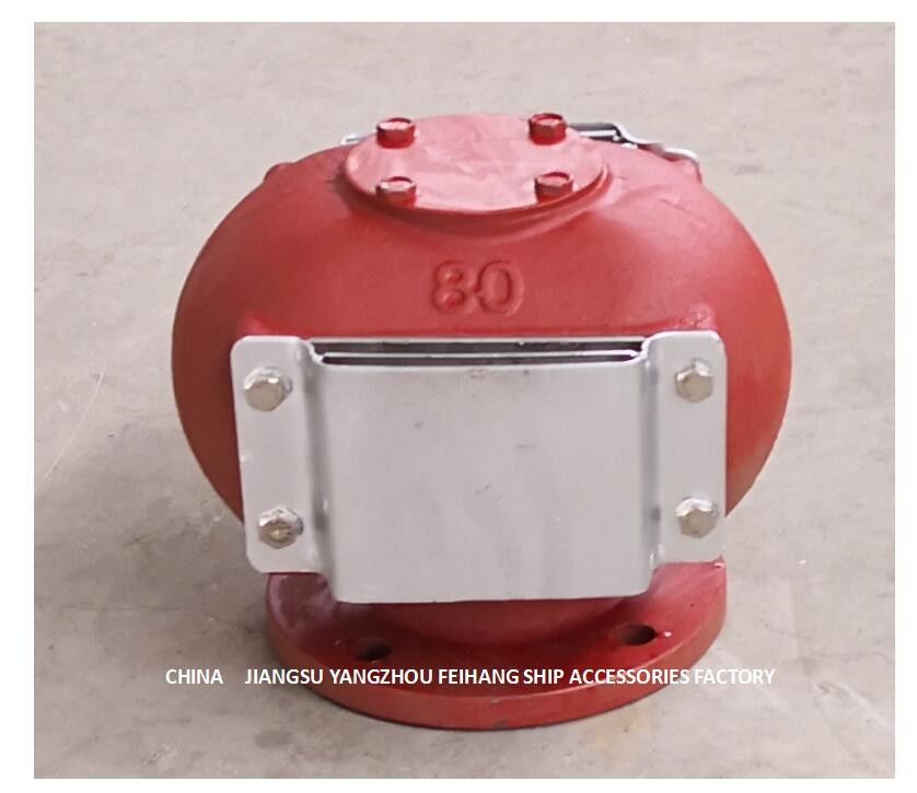 Marine Air Pipe Head Air Pipe Head For Ballast Tank Model:ES80QT CB/T3594-94