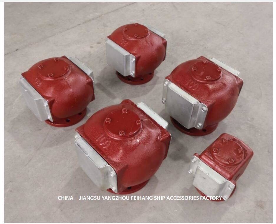 FLOATING DISC AIR PIPE HEAD FOR OIL TANK (With Fire Net) DS80QT CB/T3594-1994