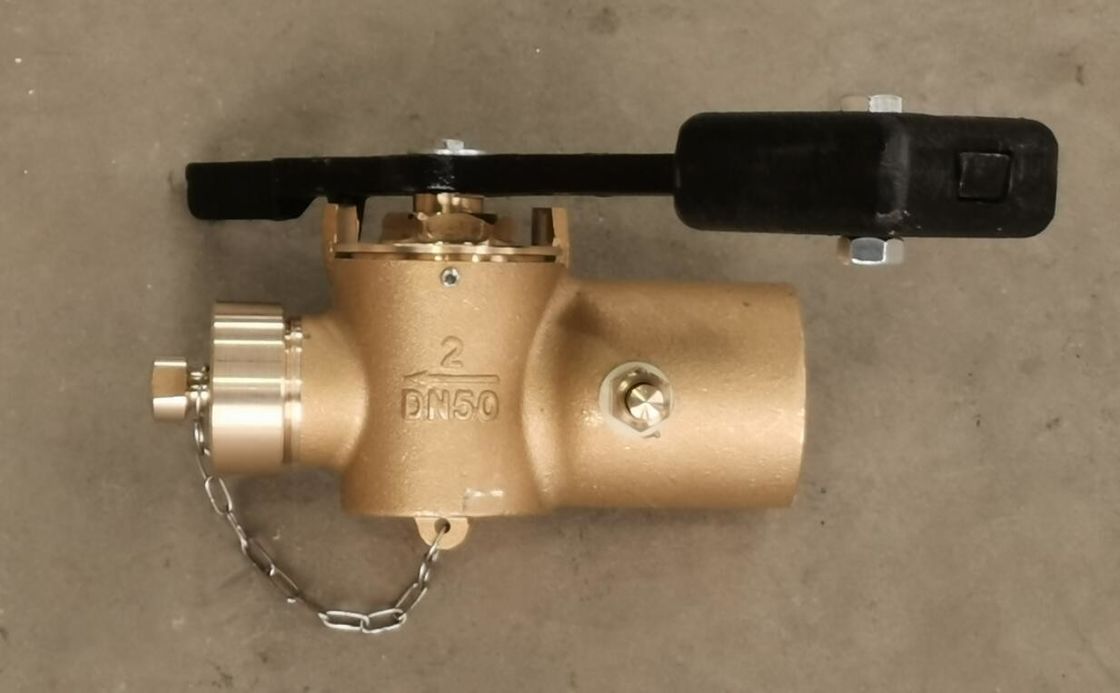 Bronze Depth Measuring Self Closing Valve DN50 CB/T3778-99 For Sewage Tank