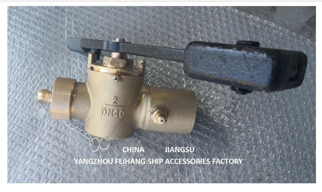 Bronze Depth Measuring Self Closing Valve Fh-65 Acb/T3778-1999 For Marine Sewage Treatment