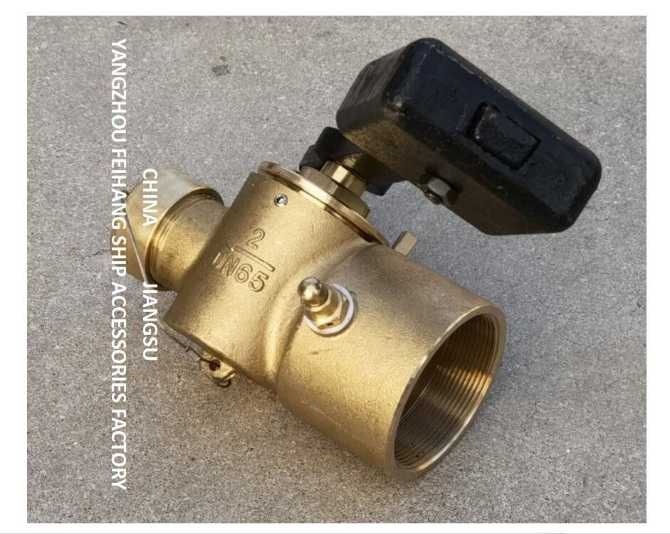 Bronze Depth Measuring Self Closing Valve Fh-65 Acb/T3778-1999 For Marine Sewage Treatment