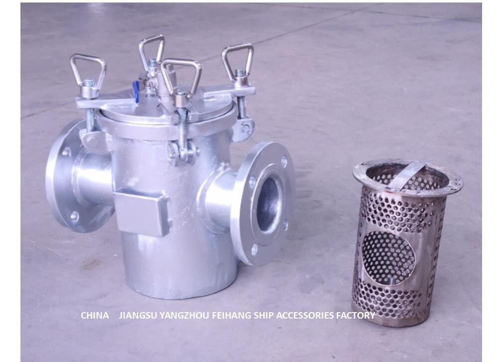 Straight-Through Coarse Water Filter - Straight-Through Suction Sea Water Filter AS80 CB/T494