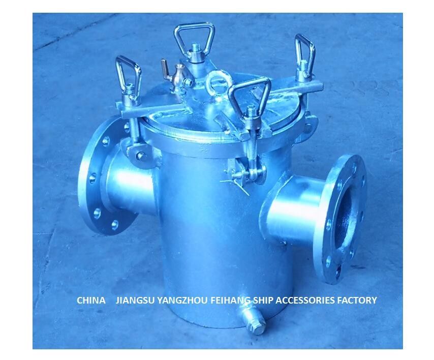 Straight-Through Coarse Water Filter - Straight-Through Suction Sea Water Filter AS80 CB/T494
