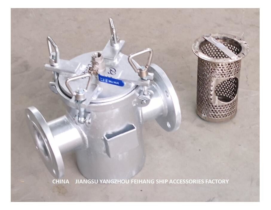 Straight-Through Coarse Water Filter - Straight-Through Suction Sea Water Filter AS80 CB/T494