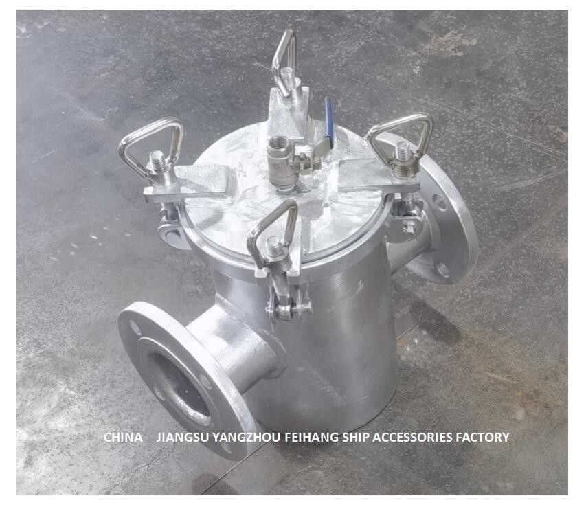 Sea Water Filter For Bulk Seawater Pump Inlet  - Suction Coarse Water Filter AS80 CB/T497