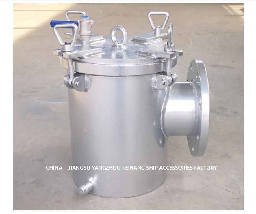 Seawater Filter For Main Seawater Pump Inlet BLS125 CBM1061-81 Marine sea water strainers