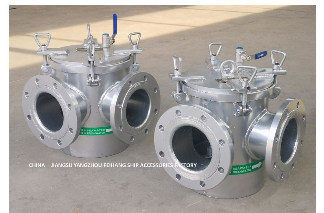 Main Seawater Pump Inlet Coarse Water Filter, Suction Coarse Water Filter AS125 CB/T497-2012