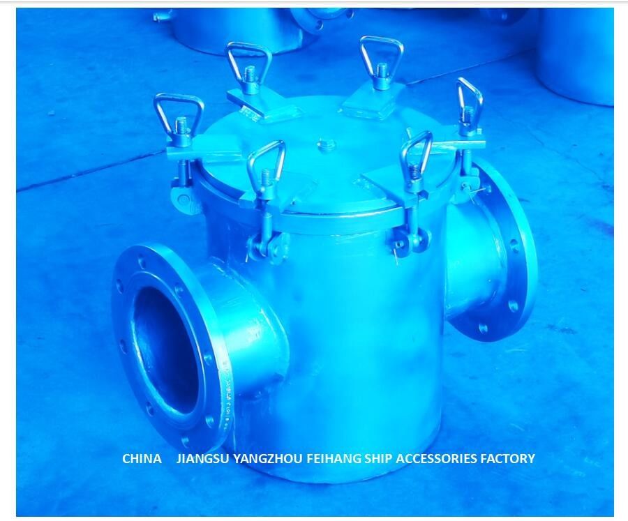 Sea water strainers For Main Seawater Pump Inlet modle As150 Cb/T497-2012 Carbon Steel Hot-Dip Galvanized