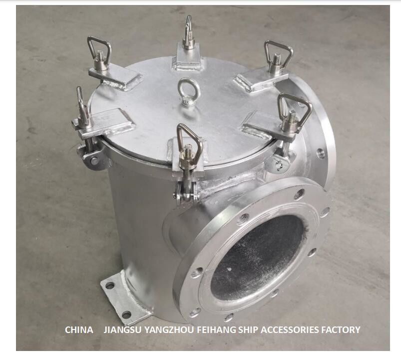 Sea Water Strainers For Main Seawater Pump Inlet Modle BRS150 CBM1061-81 Carbon Steel Hot-Dip Galvanized