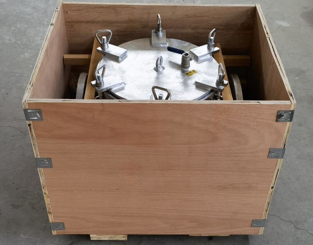 Straight Through Carbon Steel Galvanized Seawater Filter For Auxiliary Seawater Pump Inlet Model AS200 CB/T497