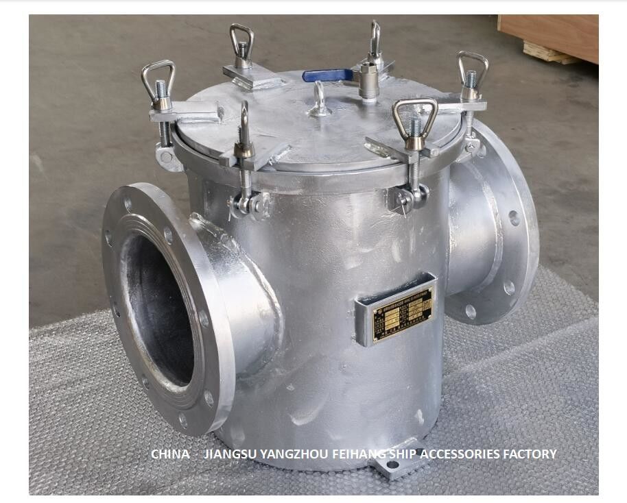 A250 Cb/T497 Main Seawater Pump Inlet Carbon Steel Galvanized Seawater Filter Stainless steel filter cartridge