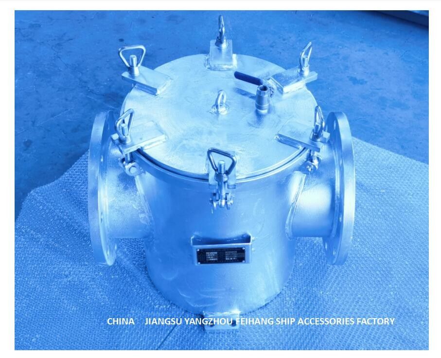 Main Component Materials Of Feihang A250 CB/T497-2012 Direct Suction Main Seawater Filter