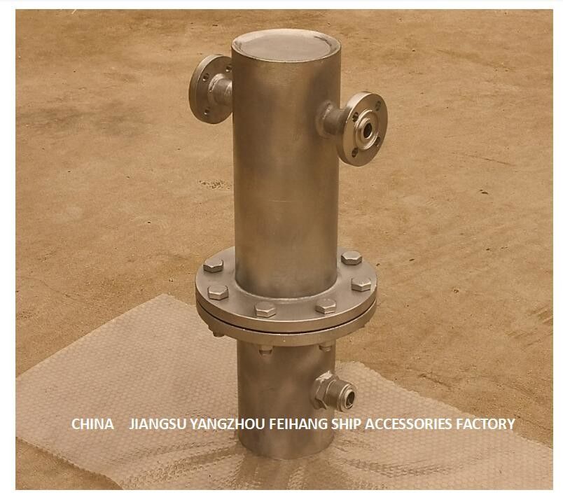 Automatic Drainage Marine Gas Water Separator Bs30080 Cb/T3657-2014 Carbon Steel Material Working Pressure 3.0mpa