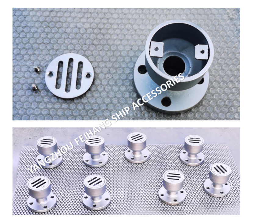 Marine Circular Flange Deck Leakage Port , Marine Circular Flange Floor Drain YB40 CB/T3885-2004