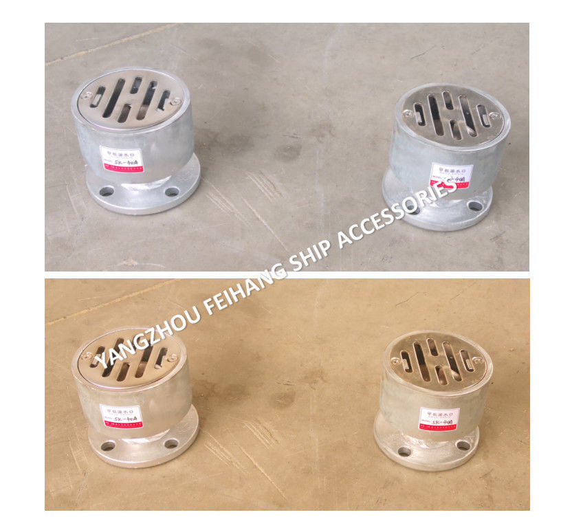 Ship Water Sealed Deck Floor Drain SAS50 CB/T3885-2004 Water Sealed Deck Leakage Port