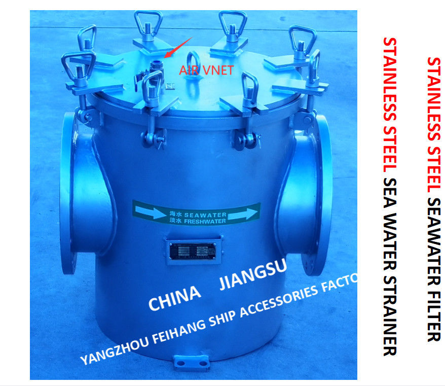 Basket Stainless Steel Sea Water Straines For Fresh Water Pump Imported Model AS150 Cb/T497-2012