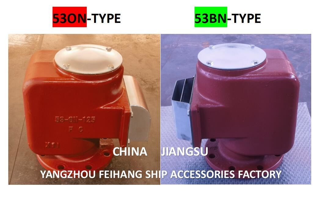 Float Disc Type Oil Tank Air Pipe Head SUS316L Breathable Cap 53ON-125A