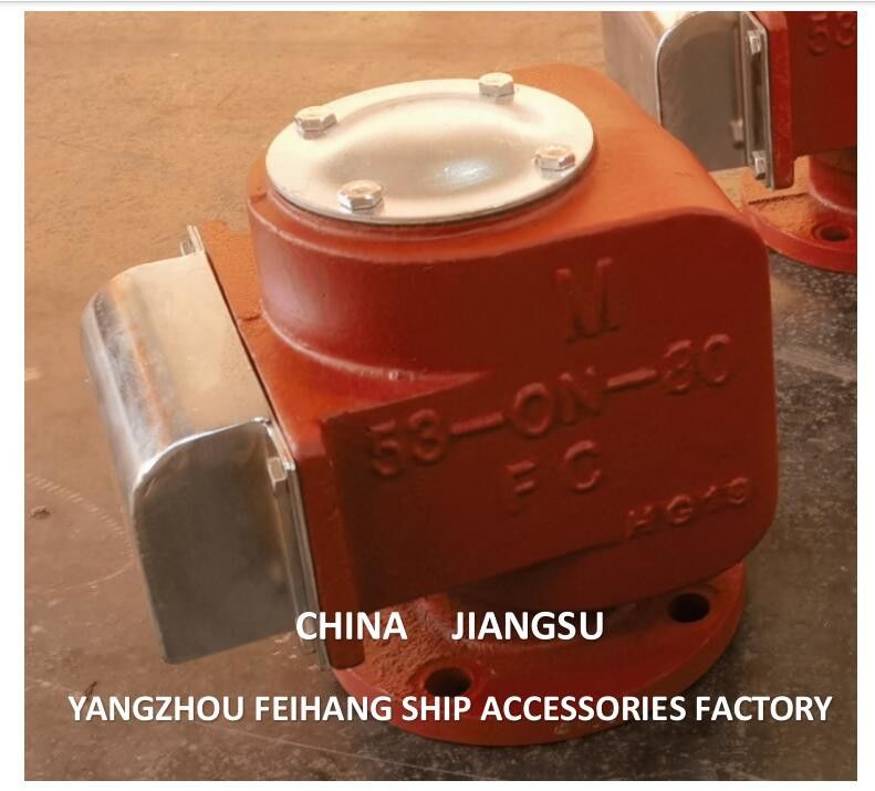 Float Disc Type Oil Tank Air Pipe Head SUS316L Breathable Cap 53ON-125A