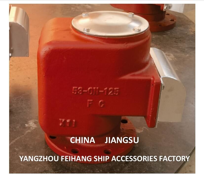 Air Cap For Fresh Water Tank, 53ON-80A Air Vent Head Floating Disc Type