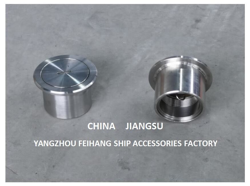 Marine Stainless Steel Sounding Pipe Head, Deck Stainless Steel 316l Sounding Pipe Head A50 Cb/T3778-1999