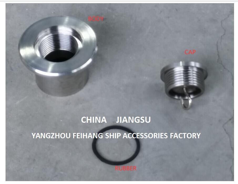 Marine Stainless Steel Sounding Pipe Head, Deck Stainless Steel 316l Sounding Pipe Head A50 Cb/T3778-1999